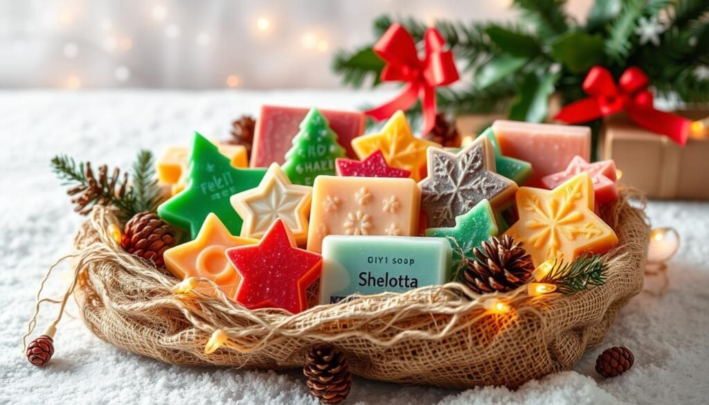 Christmas Gift Sets with DIY Soaps