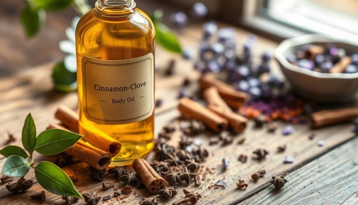 diy Cinnamon-Clove Body Oil