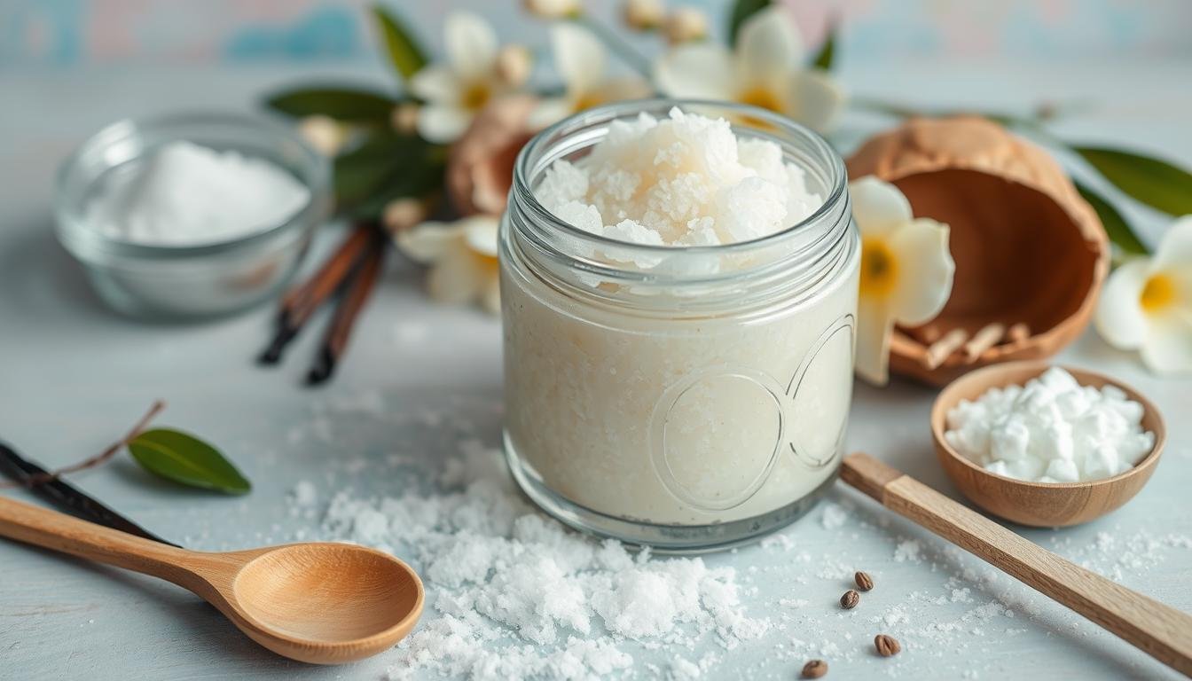 diy Frosted Vanilla Sugar Scrub