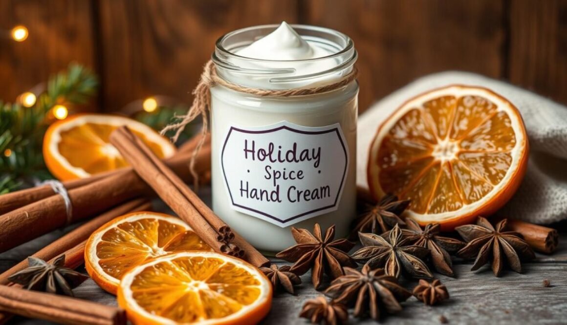 diy Holiday Spice Hand Cream