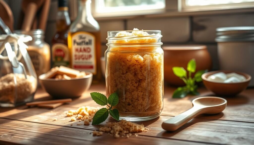 diy Maple Brown Sugar Hand Scrub