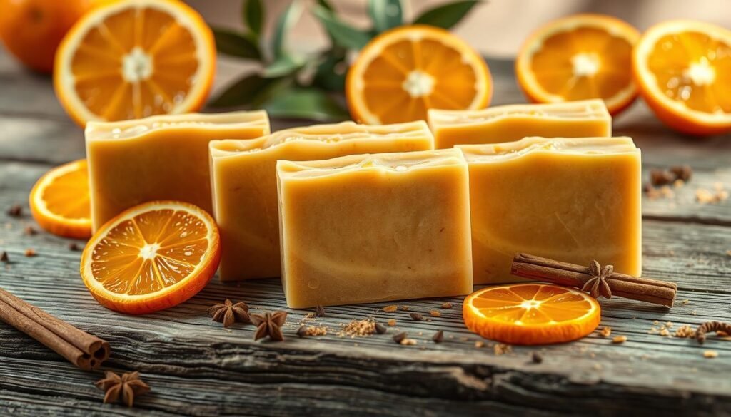 diy Spiced Orange Soap Bars