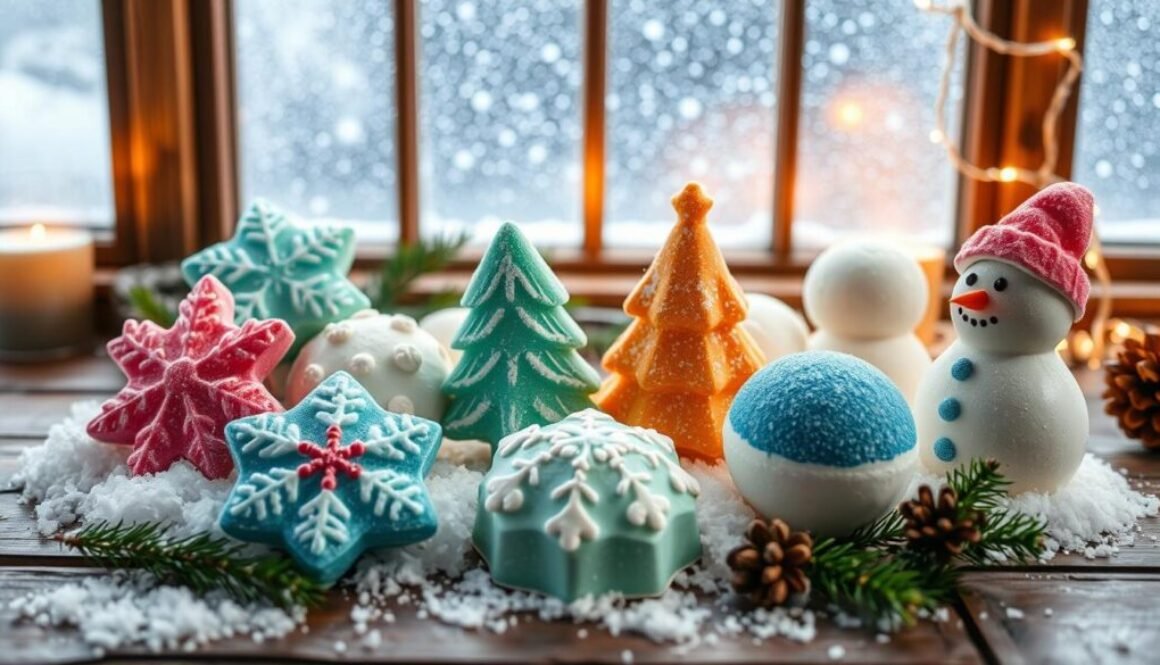 diy Winter Wonderland Bath Bombs